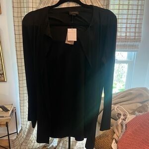 Black Long-Sleeve open Cardigan